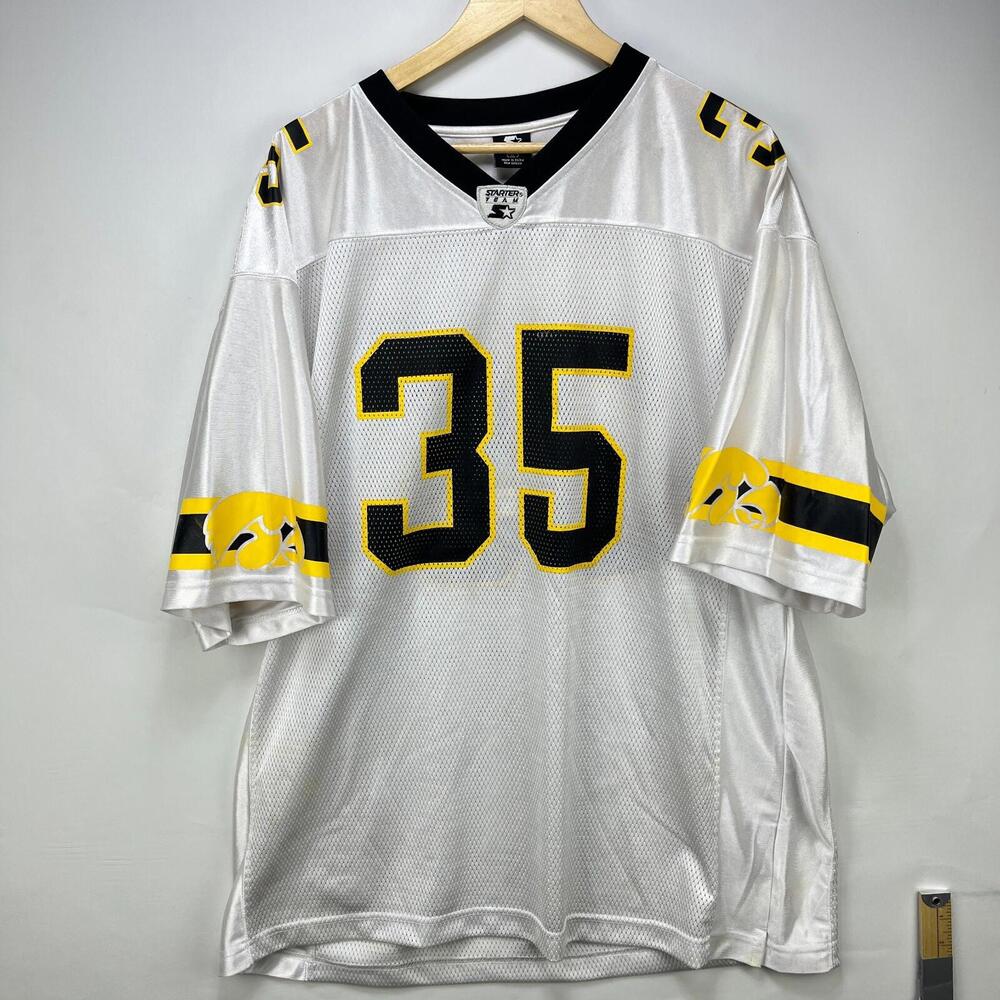 Vintage Starter Iowa Hawkeyes Football Jersey Size XL